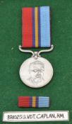 Rhodesian General Service Medal named to 381025 G VDT RM Caplan