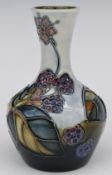Moorcroft vase decorated with blackberries, H11cm