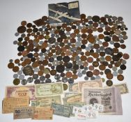 UK and overseas coins, tokens and medallions Charles II onwards includes a 1722 Napoleon