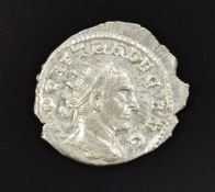 Roman Imperial silver Antoninianus of Trajan Decius 250-1AD Milan