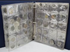 An amateur collection of largely UK coinage George III onwards, includes Victorian silver coinage,
