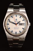 Roamer Searock gentleman's automatic wristwatch ref. 523.2120.319 with day and date aperture,