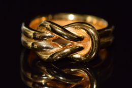 Hermès knotted scarf ring