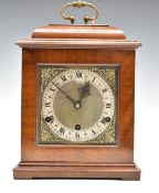 Garrard & Co. Georgian style bracket or mantel clock, the three train movement by Perivale, the
