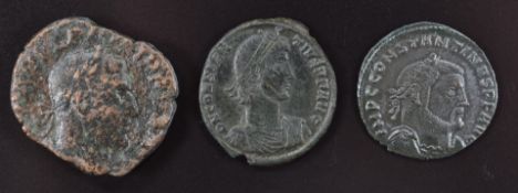 Roman Imperial bronze Sestertius (military anarchy 235-270AD) Philip I together with an AE