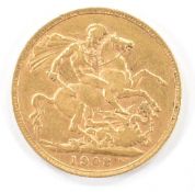 Edward VII 1903 gold full sovereign