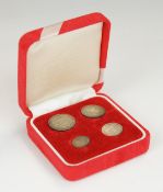 Edward VII 1906 cased Maundy coin set