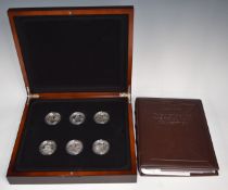 Royal Mint 'The History of The Royal Navy Collection', comprising eighteen silver crown sized
