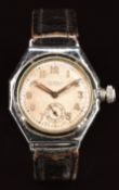 Rolex 'Rolco' Oyster gentleman's wristwatch ref. 2136 with subsidiary seconds dial, luminous