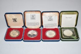 Royal Mint silver proof Royal commemorative crowns to include Gibraltar, Falkland Islands and St
