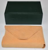 Rolex GMT-Master 1998 wristwatch box ref. 68.00.08 with interior cushion, 14.2x10x5.2cm.