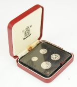 Queen Elizabeth II 1998 cased Maundy coin set