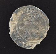 Scotland Mary Queen of Scots silver Billon Bawbee, Edinburgh, before first marriage 1542-1548,