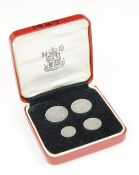 George VI 1947 cased Maundy coin set
