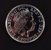 2007 1oz fine silver Britannia