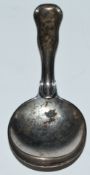 Georg Jensen hallmarked silver caddy spoon, length 10cm, weight 37g