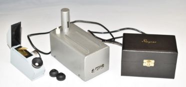 Rayner refractometer and light