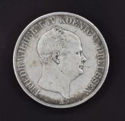 Freidr. Wilhelm IV Koenig v Preussen 1885 2 Thaler (3½ Gulden) Kingdom of Prussia (German