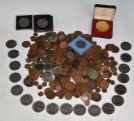 A collection of largely UK sundry coinage Queen Victoria onwards, together with a quantity of modern