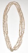 Miriam Haskell faux pearl necklace