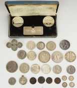 Windsor Mint sterling silver coin set to commemorate the Diamond Jubilee of the Royal Air Force,