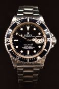 Rolex Oyster Perpetual Date Submariner gentleman's automatic wristwatch ref. 16800 with date