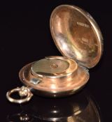 A 9ct gold sovereign holder, Birmingham 1938, 24.4g