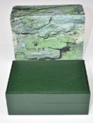 Rolex Submariner 1999 wristwatch box (14.3x10x5cm) and outer card box ref. 68.00.55.