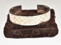 Gucci silver bangle