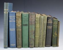 Reginald Farrer My Rock-Garden illustrated published Edward Arnold 1911 in gilt cloth. Amateur’s