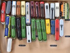 Twenty-six Corgi Original Omnibus Company (OOC), Matchbox and similar diecast model trams.