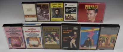 Cassettes - Approximately 140 cassettes including Pink Floyd, Dr Feelgood, The Doors, Jimi