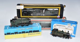 Four Graham Farish, Lima, Airfix and Dapol 00 gauge model railway locomotives, all in original