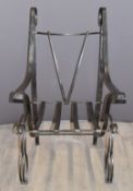 Wrought iron designer chair by Kalita