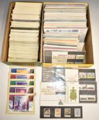 A box of modern GB presentation packs and a further box of PHQ cards