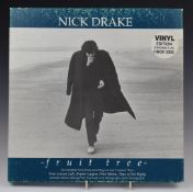 Nick Drake - Fruit Tree box set (HNBX 5302). Records and covers appear EX, book VG, with wear to