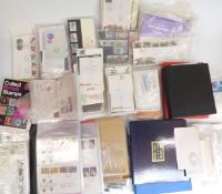 A collection of mint and used GB stamps and GB / Commonwealth first day covers including 1960s/70s