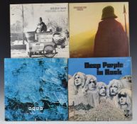 Approximately 50 albums including Jimi Hendrix, The Beatles, Wings, Pink Floyd, Dire Straits, The