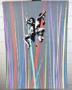 Eelus (British b1979) signed limited edition 130/275 screen print 'Where They'll Never Find Us',