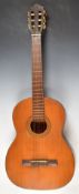 1960s B & M Rolif Japanese made classical guitar, in soft carry case