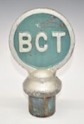 Birmingham Corporation Transport cast aluminium post top or finial, H23cm