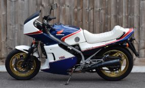 1985 Honda VF750F V4 motorcycle, with German paperwork, having been dry stored but run regularly,