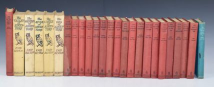 Collection of Enid Blyton books including The Mountain of Adventure, Castle of Adventure, Sea of