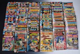 One Hundred and Fifty mainly D.C. Silver and Bronze age comics including Batman, Wonder Woman,