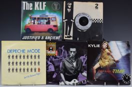 Approximately 350 singles mostly 1970s and 1980s