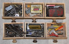 Taps and dies to include BSF, model engineering, BA and UNF