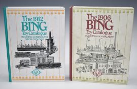 Two Bing hardback Toy Catalogue books 1906 and 1912