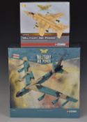 Two Corgi The Aviation Archive Military Air Power limited edition diecast model aeroplanes 1:144