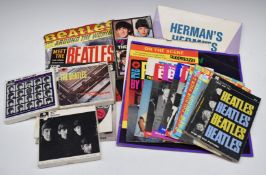 Vintage Beatles publications including Beatles Ltd with photographs by Robert Freeman, 1964