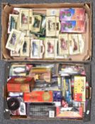 Fifty Corgi, Matchbox, Atlas Editions, Vanguards and similar diecast model vehicles including Models